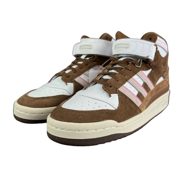 Adidas Forum Mid Chocolate To My Strawberry Brown Shoes GY6802 Men's Sz 9 - 11.5 - Picture 6 of 9